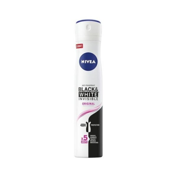NIVEA Déodorant Spray Femme Black & White 200ml