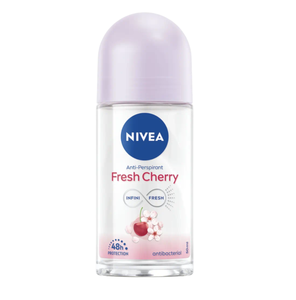 Anti-perspirant Roll-on - NIVEA - Fresh Cherry - 50ml - 48h d'efficacité - Sans alcool