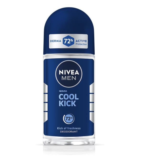 NIVEA MEN Cool Kick Déodorant Anti-Transpirant Roll-On – 50ml