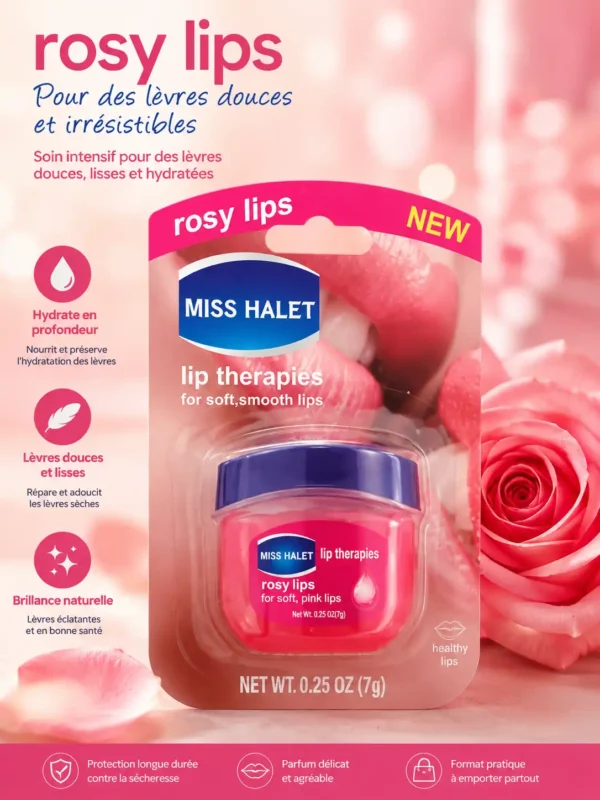 Rosy Lips Lip Therapies de Miss Halet soin de lèvres